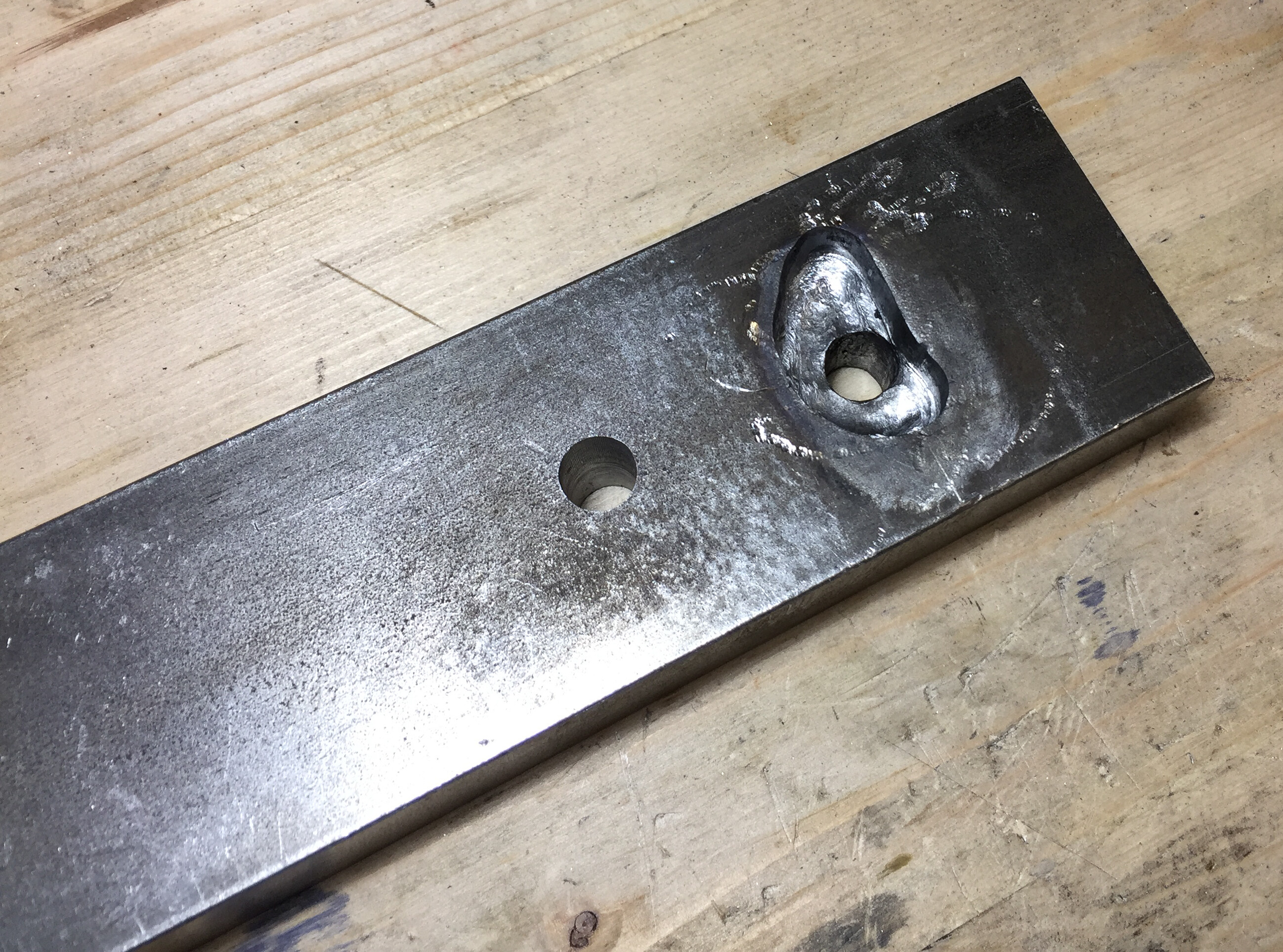 Die to forge a tumbler blank.