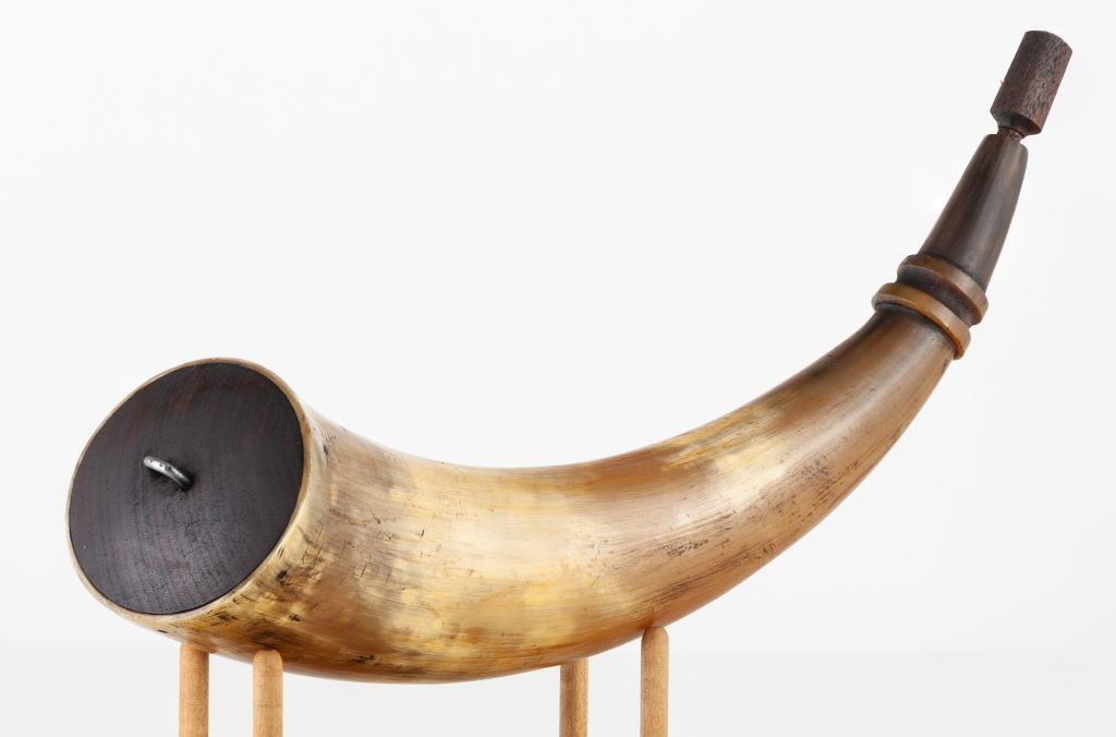 Horn #36 - An Early 18th Century Powsr Horn - Front to Back